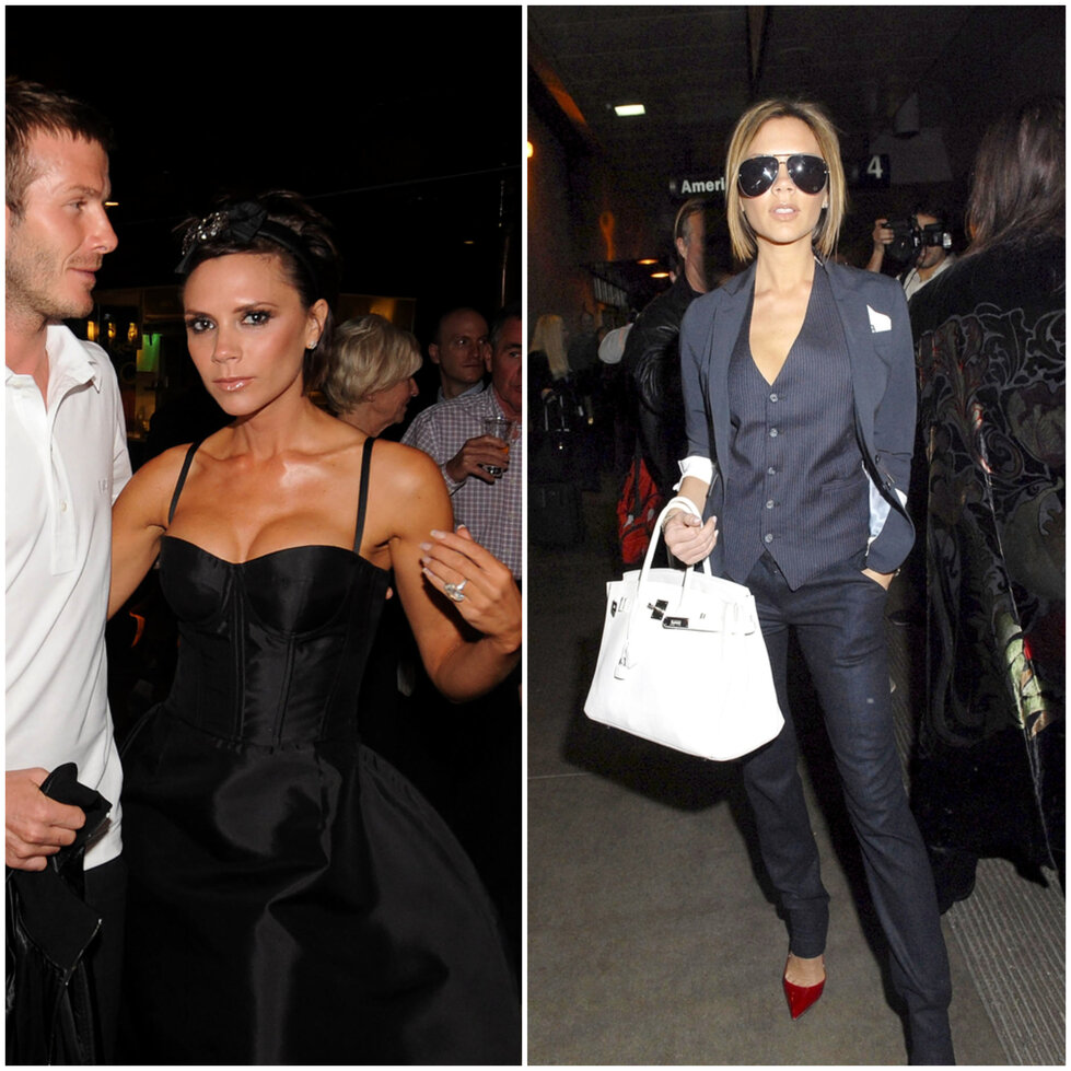 Victoria Beckham before and after potential breast implant removal